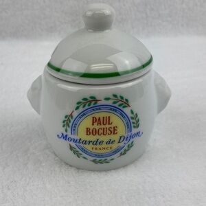 Apilco Paul Bocuse Petite Mustard Pot 3.5” France